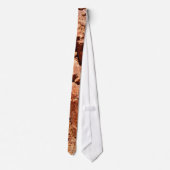 Le rouge bascule la cravate de géologie (Dos)