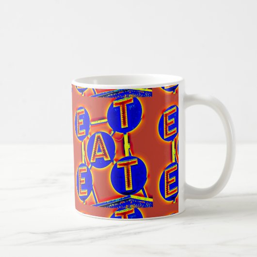 le rouge/bleu mangent la tasse (Droite)