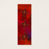 Le rouge comme Signets de la flamme (Dos)