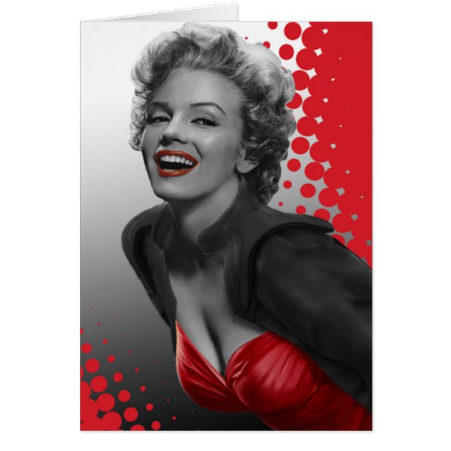 Le rouge pointille Marilyn (Devant)