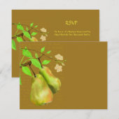 Le RSVP parfait pour la poire (Devant / Derrière)