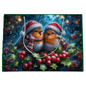 Le sac cadeau des chanteurs de Noël (Devant)