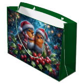 Le sac cadeau des chanteurs de Noël (Dos Angle)