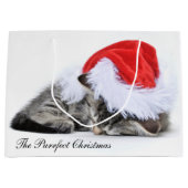 Le sac de cadeau de Noël de Purrfect (Devant)