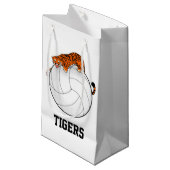 le sac de cadeau de volleyball de tigre, école (Devant Angle)