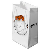 le sac de cadeau de volleyball de tigre, école (Dos Angle)