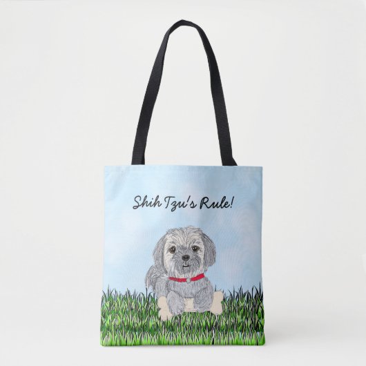 Le sac de chien de règle de Shih Tzu (Devant)