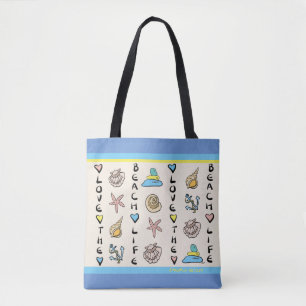 Le sac de l'amant de plage - verre de mer