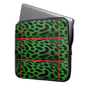 Le sac d'électronique informatique Léopard Vert Ra (devant gauche)