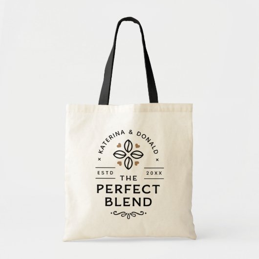 Le Sac fourre-tout Cadeau Mariage de café parfait (Devant)