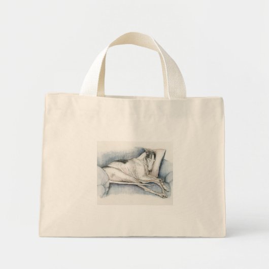 Le Sac fourre-tout d'art Greyhound Dog (Devant)
