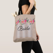 Le sac fourre-tout de Floral Bride (De près)