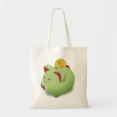 Le Sac fourre-tout de Green Piggy Bank (Devant)