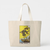 Le sac fourre-tout de la carte tarot Fool (Dos)