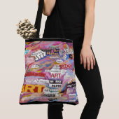 Le sac fourre-tout de l'artiste (De près)