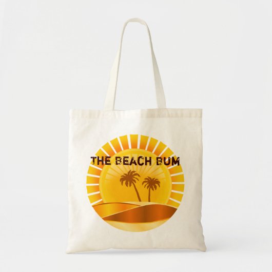 Le Sac fourre-tout de Sunburst Tropical Beach Bum (Devant)