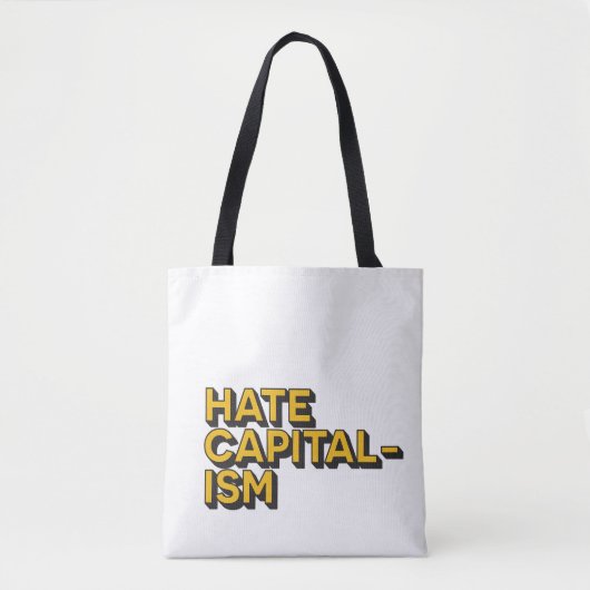Le Sac fourre-tout du capitalisme haineux (Devant)