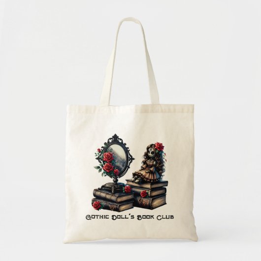 Le Sac fourre-tout du club de lecture gothique Dol (Devant)