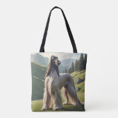 Le Sac fourre-tout élégant de Afghan Hound (Dos)
