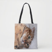 Le sac fourre-tout fou à chat du Bengale, ajoutent (Devant)