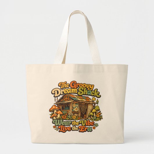 Le Sac Fourre-Tout Géant Groovy Dream Shack (Devant)