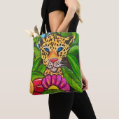 Le sac fourre-tout Jaguar (De près)