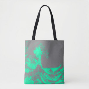 Le Sac fourre-tout vert et gris de la Grande vague