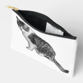 Le sac manga point chat rend la préparation beauté (Ouvrir)