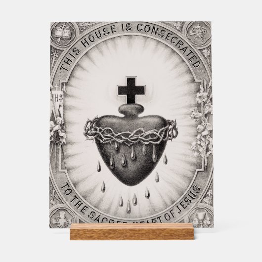 Le Sacré-Cœur de Jésus Symbole du Divin (Recto)