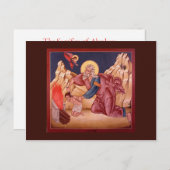 Le Sacrifice de la carte de prière d'Abraham (Devant / Derrière)