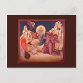 Le Sacrifice de la carte de prière d'Abraham (Devant)