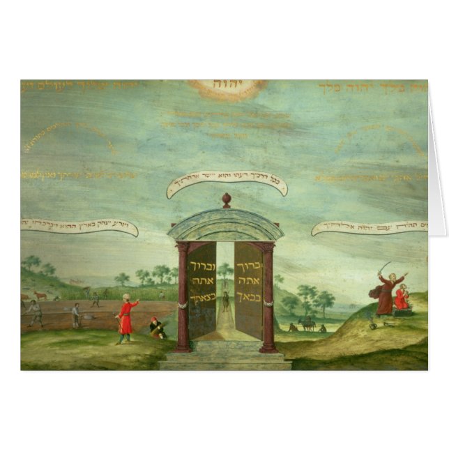Le sacrifice d'Isaac (Devant horizontal)