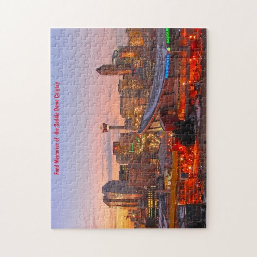 Le Saddle Dome Calgary. Jigsaw Puzzle (Vertical)