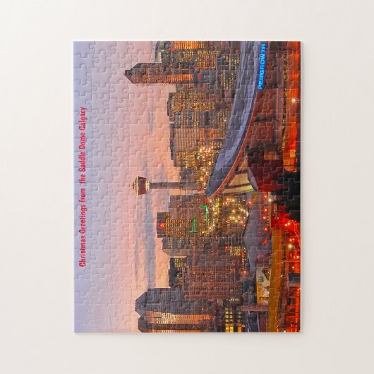 Le Saddle Dome Calgary. Jigsaw Puzzle (Vertical)