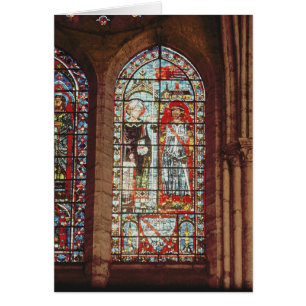 Le saint Denis donne l'oriflamme à clément