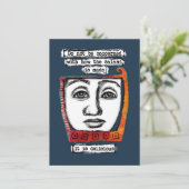 Le Salami Est De Délicieuses Cartes De Voeux (Debout devant)