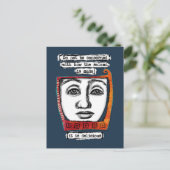 Le Salami Est Une Carte Postale Délicieuse (Debout devant)