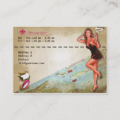 Le salon du fumeur - carte de visite (Dos)