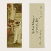 Le Sanctuaire de John William Waterhouse (Devant & derrière)