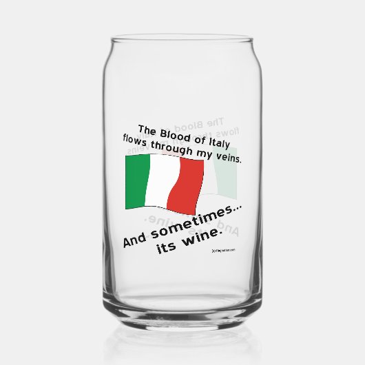 Le Sang Italien Foule Mes Veines Parfois Vin (Recto)