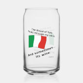 Le Sang Italien Foule Mes Veines Parfois Vin (Verso)