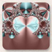 Le satin couvre des dessous de verre (Devant)