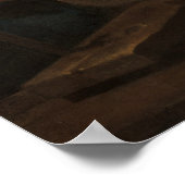 Le Satyr - Johann Liss Poster d'art allemand (Coin)