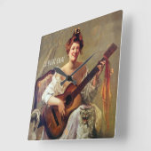 Le Savon, Frans poster. Vierkante Klok (Hoek)