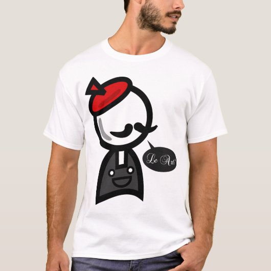 le schilder t-shirt (Voorkant)