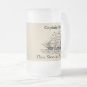 Le schooner givré de tasse personnalisent avec (Devant droit)