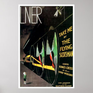 Le Scotsman de vol - grande affiche
