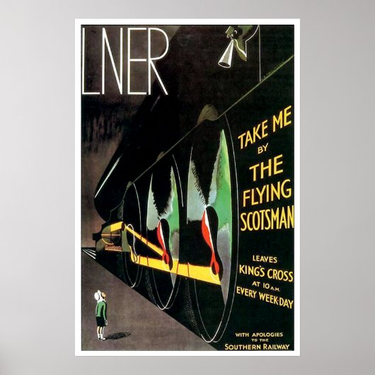 Le Scotsman Volant - Grande Poster (Devant)