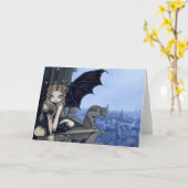 "Le secret carte de voeux de Notre Dame" (Fleur jaune)