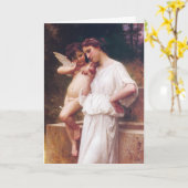 Le secret de l'amour de Bouguereau - Carte (Fleur jaune)